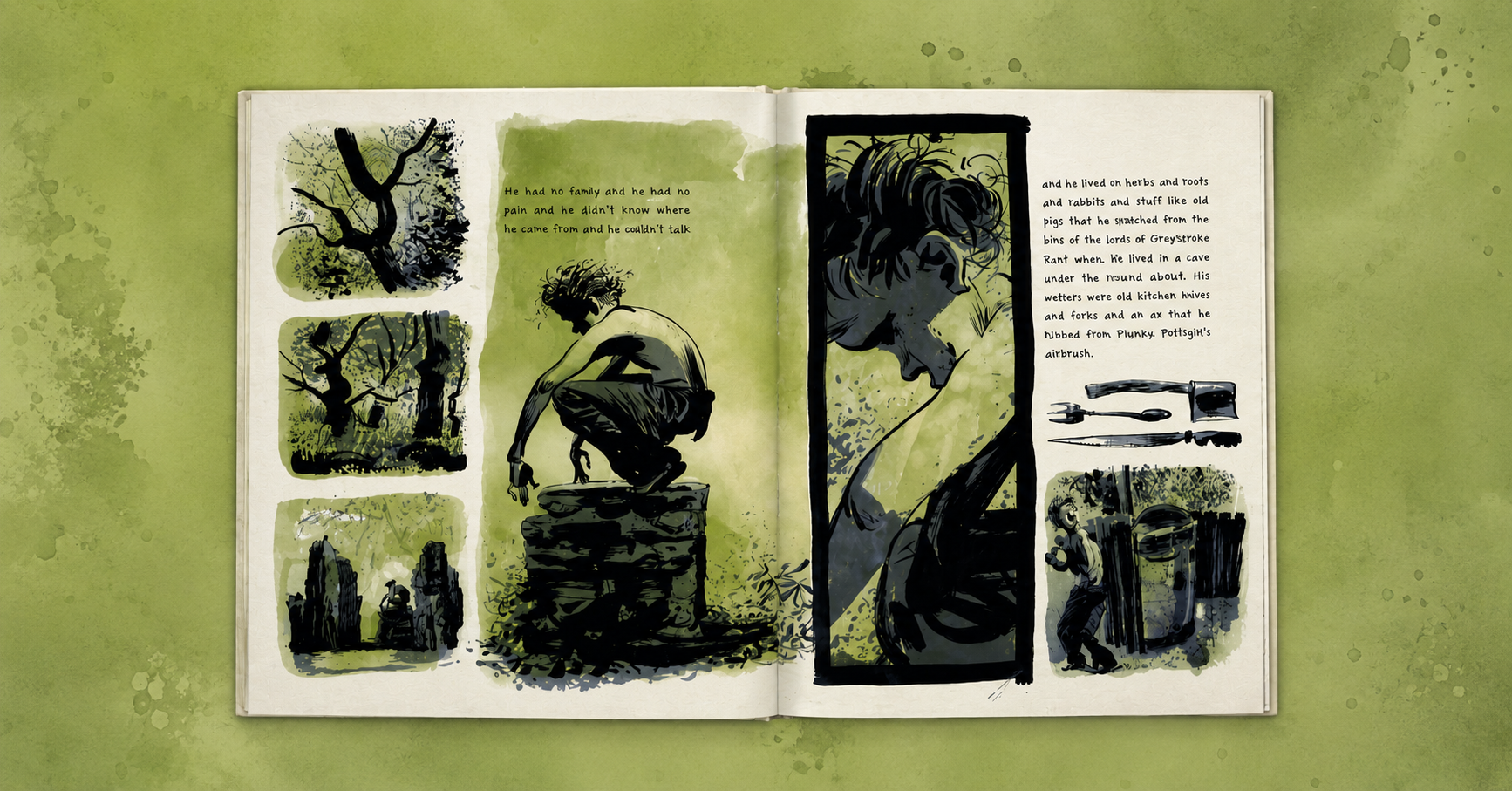“Il selvaggio”, di Almond e McKean